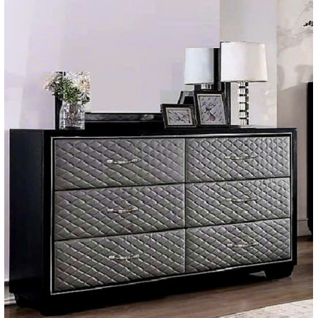 B2025W-050 : Tủ Ngang 06 Ngăn Kéo - Ngang 165cm 